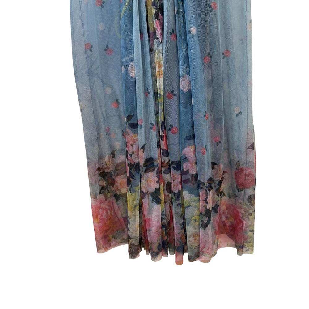 Johnny Was Multicolor Floral Maxi Dress - Picture 7 of 11